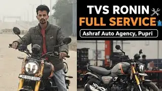 Tvs ronin full service ❤️ Ashraf auto agency pupri ❤️#trending #automobile 