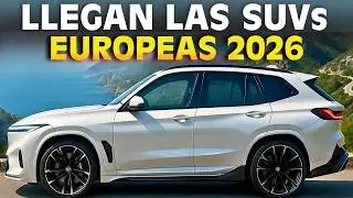Las 12 SUVs europeas más importantes que llegan en 2026 | BMW, Audi, Mercedes y más