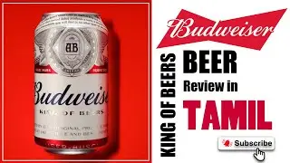 Budweiser Beer Review in Tamil | Beer Review Tamil | Drink Review Tamil
