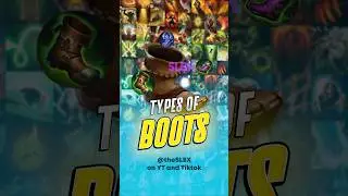 Types Of Boots #mobilelegends #mlbb