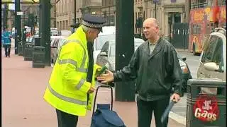 Graffiti On Police Cruiser Prank