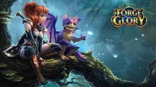 Forge of Glory - Gameplay Part 5 - RPG Puzzle Game with Autoplay - Commentary Review [Android/iOS]