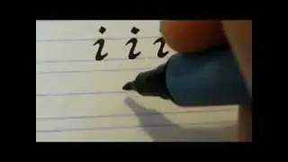 Calligraphy Writing  - Practice Basic Swirled Strokes Part 2