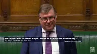 Marc Francois MP in the House of Commons