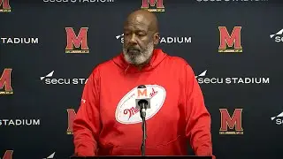 Maryland Football | Head Coach Michael Locksley Press Conference & Players | 11/11/2025