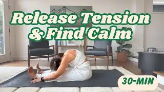 30-Min Yin Yoga for Stress Release & Deep Relaxation