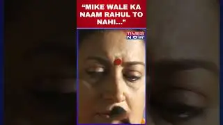Smriti Irani's Hilarious Dig At Rahul Gandhi To Mic Malfunction In Varanasi: Lok Sabha Elections
