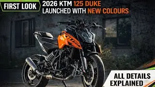2026 KTM 125 Duke With Black and Blue Paint Scheme Launched - Explained All Details Spec, Features