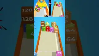 Chain Cube 2048 3D Merge Game #shorts #fypyoutube #chaincube #chaincoin #mergegame #2048game #2048