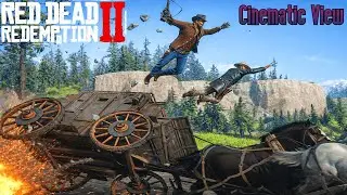 RDR2 American Pastoral Mission &ndash; Stagecoach Robbery | No Commentary