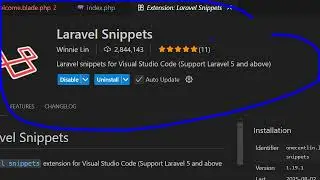 This Laravel VSCode Extension is INSANE &ndash; Intellisense & Autocomplete Snippets Like Never Before!