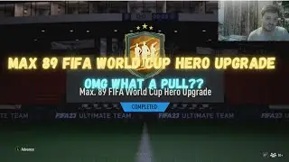 INSANE MAX 89 FIFA WORLD CUP HERO UPGRADE | FIFA 23