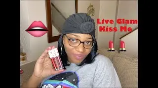 Live Glam Kiss Me Unboxing / April 2020 / Lipstick Be Popping + Try On