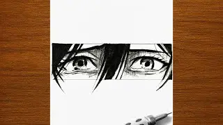 How to Draw Mikasa&rsquo;s Eyes | Easy Attack on Titan Anime Tutorial