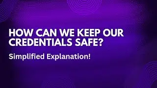 How can we keep our Credentials Safe? #cybersecurity  #video #cyberawareness  #cyberattack