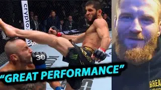 Jan Blachowicz on Islam Makhachev knocking out Alexander Volkanovski