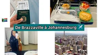 Vlog: De Brazzaville à Johannesburg ✈️ #johannesburg #brazzaville #travel