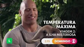 Chamada vertical de domingo à tarde - Globo (12/07/2020)