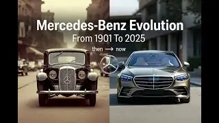 Mercedes-Benz Cars Evolution 1901&ndash;2025 | From First Engine to Electric Future #dreamdesires