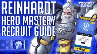 Perfect Score on Recruit Difficulty! | Reinhardt Hero Mastery Overwatch 2 Guide