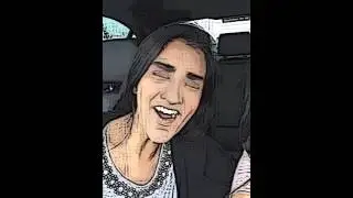 Cartoon snapchat filter