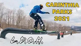 Snowboarding CLOSING DAY at Carinthia Parks, Mount Snow 2021!