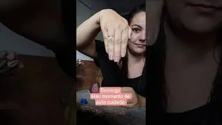 Tirando um tempo de auto cuidado no domingo #donadecasa #maternidadereal #aurocuidado #autoestima