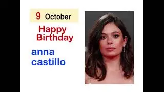 anna castillo#happybirthdayannacastillo #annacastillo @NewsadsOrg1