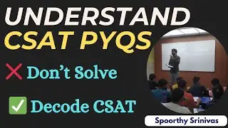 Decode UPSC CSAT PYQs🔥| How to Think, Solve & Crack CSAT Questions LIVE