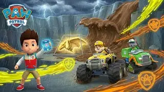 PAW Patrol: Rescue Wheels &ndash; The Muddy Quarry Quest! 🦖🚜 | Fossil Rescues, Monster Trucks!