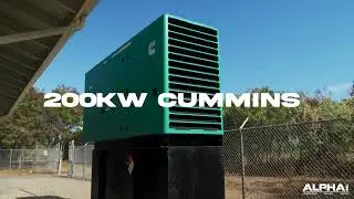 Alpha Inc. Energy - Cummins 200kW Generator Installation
