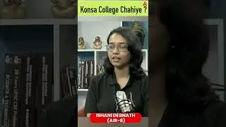 CUET Topper Ko Konsa College Chahiye Tha? 🏛️ | Ishani Debnath AIR 8 | CUET Toppers Talk