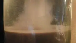 Dust devil or tornado simulation in a bottle #dustdevil #tornado #Googlemaps 