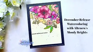 Altenew December Release | Moody Brights Watercolors | Offer Code