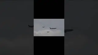 2 Typhoons & Boeing Poseidon MRA1, VE Day Rehearsal over RAF Marham [28/4/25] [4K] #RAF #VEDAY