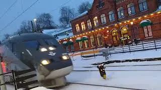 Tåg i Borås / Trains in Borås 