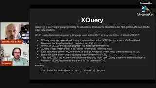 What's the difference between CSS, XPath, XSLT and XQuery?