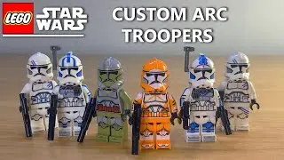 Custom LEGO ARC Troopers | Grandpa Clone Customs June Haul