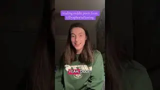 Reading Reddit Posts from r/DysphoriaPosting