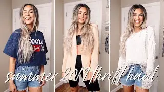 COME THRIFT WITH ME + TRY-ON HAUL! | 2019