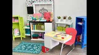 American Girl Backpacks and School Locker