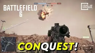 🔥 Геймплей Battlefield 6 Conquest – Новый город Сонек: Завоевание разведчиков в зыбучих песках! (...