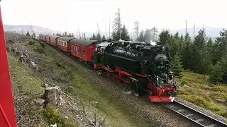 Mit der Dampflok von Wernigerode zum Brocken - HSB - Harzer Schmalspurbahnen