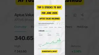 TOP 5 Stocks To Buy For June 2025
