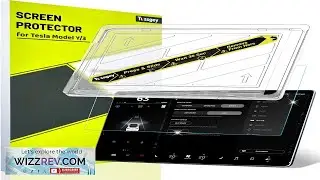 New Version Tesla Model Y/3 Screen Protector Accessories Matte【No More Glare! Anti Review