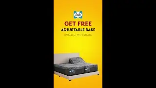 Get a free adjustable base with select mattress purchase