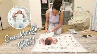 OUR PREEMIE BABY TURNS ONE MONTH OLD👶🏽❤️DAY IN THE LIFE WITH US!!