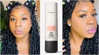 Честное мнение о строб-креме Mac Cosmetics | Peachlite | На голую кожу и под макияж