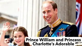 A Royal Bond on Display: Prince William and Princess Charlotte&rsquo;s Adorable Moment at Trooping Colour