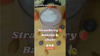 Perfect & Instant Strawberry Banana Smoothie I Roz Piyo Ye Shake Aur Difference Dekho